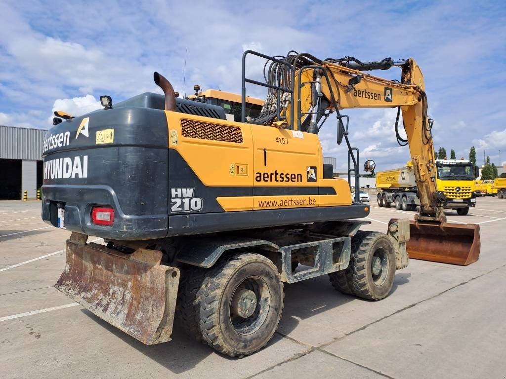 Mobilbagger typu Hyundai HW210, Gebrauchtmaschine v Stabroek (Obrázek 4)