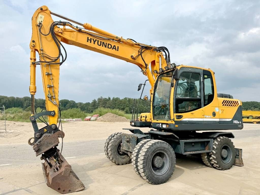 Mobilbagger typu Hyundai R140W-9 - German Machine / Tilting Bucket, Gebrauchtmaschine v Veldhoven (Obrázek 2)