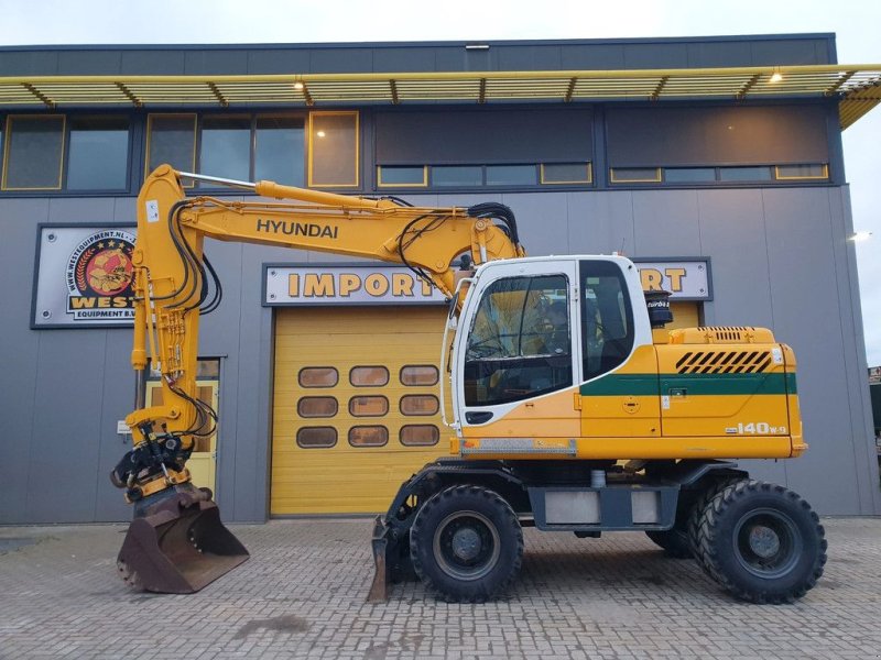 Mobilbagger tip Hyundai Robex 140W-9, Gebrauchtmaschine in Krabbendijke