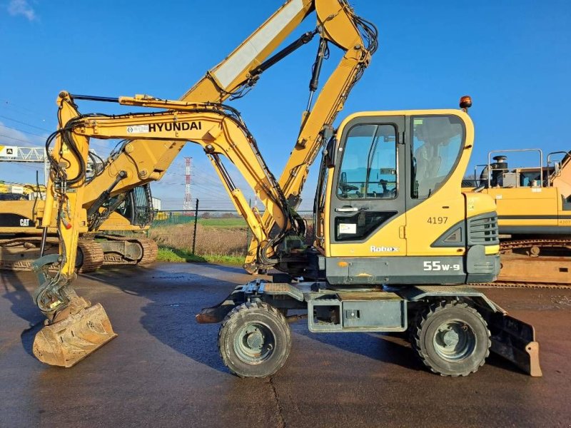 Mobilbagger of the type Hyundai Robex 55 W-9, Gebrauchtmaschine in Stabroek (Picture 1)