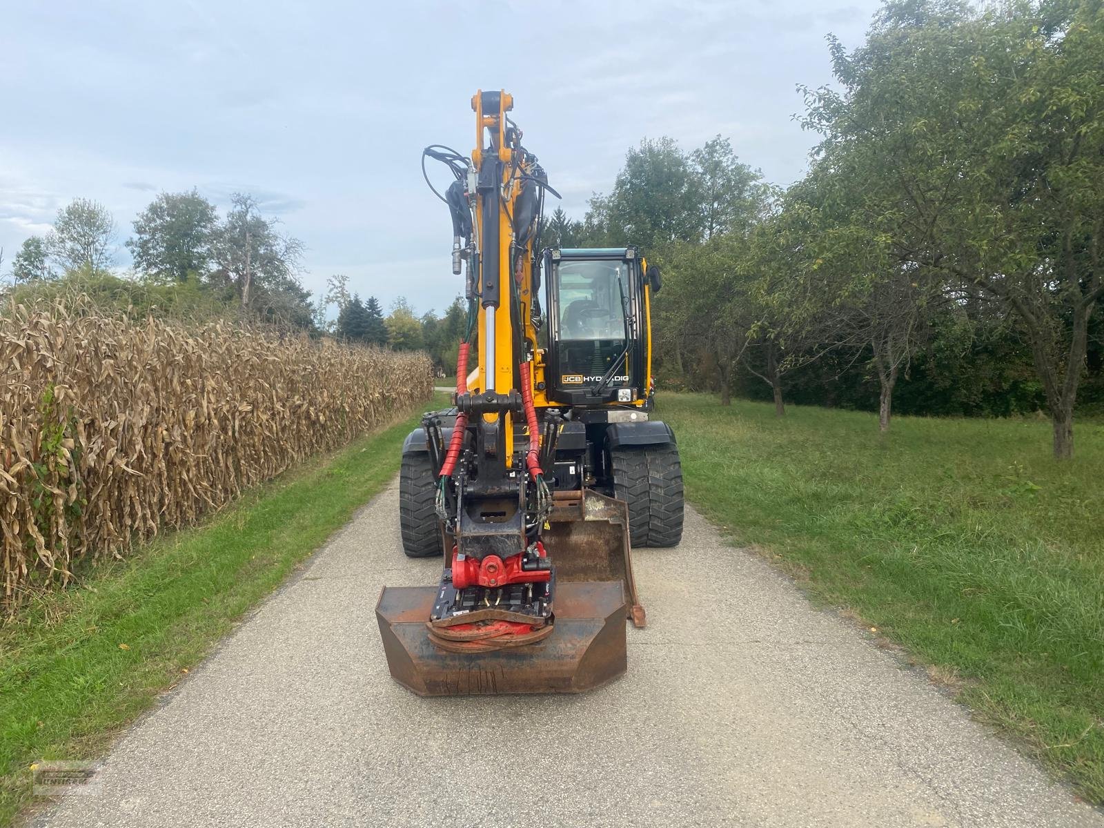 Mobilbagger typu JCB HD 110 WT 4F, Gebrauchtmaschine w Deutsch - Goritz (Zdjęcie 3)