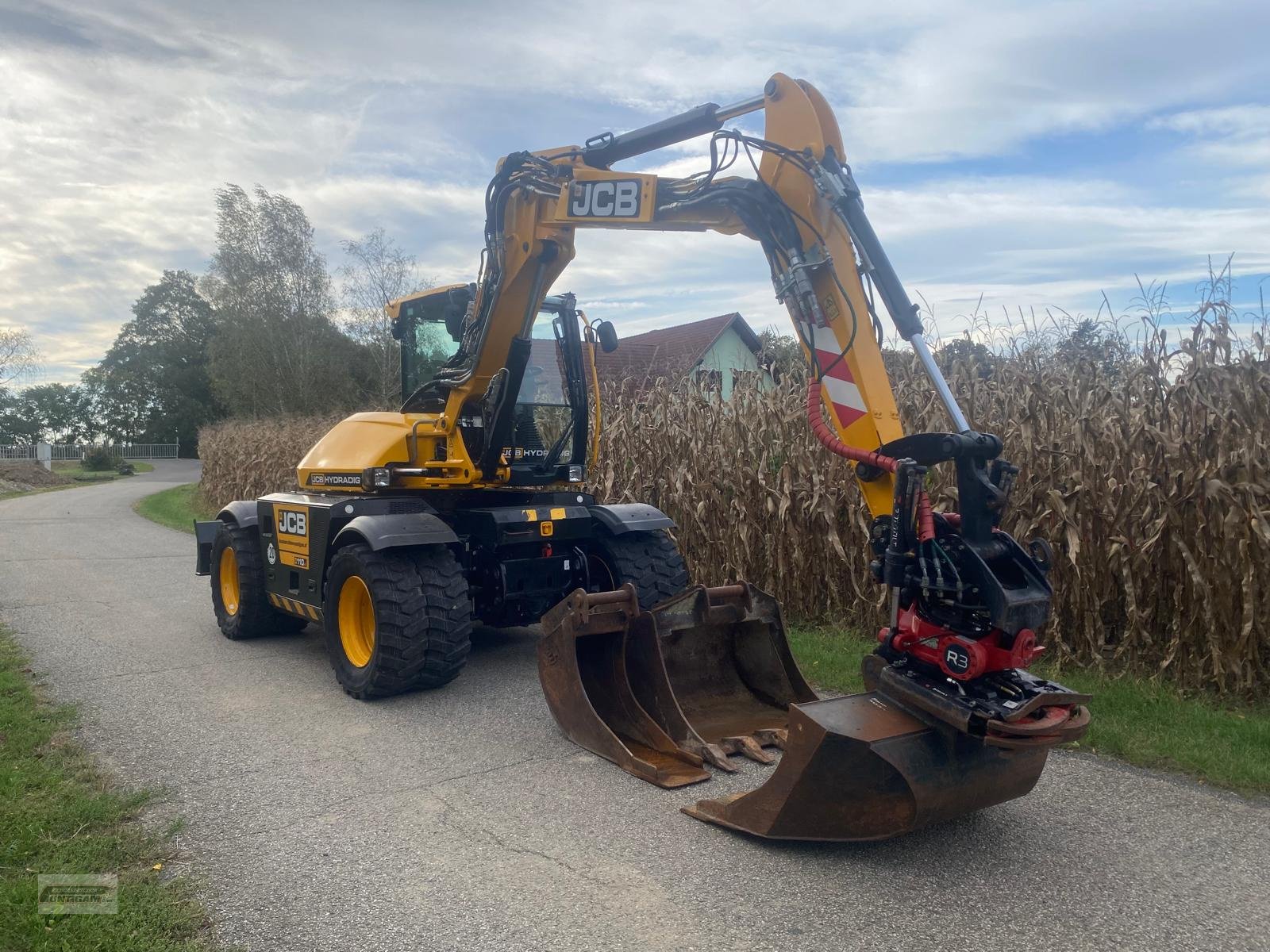 Mobilbagger typu JCB HD 110 WT 4F, Gebrauchtmaschine w Deutsch - Goritz (Zdjęcie 5)