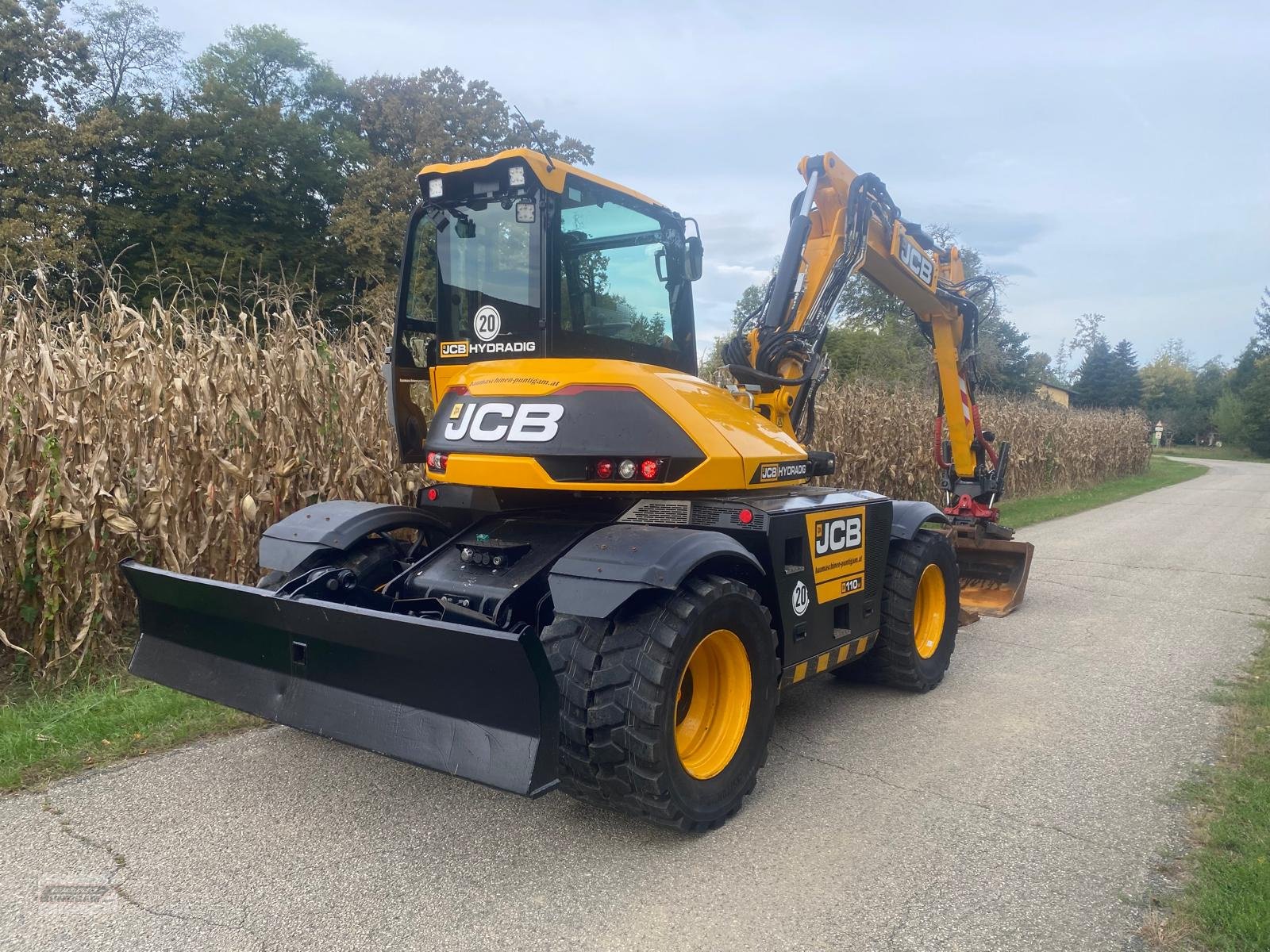 Mobilbagger du type JCB HD 110 WT 4F, Gebrauchtmaschine en Deutsch - Goritz (Photo 9)