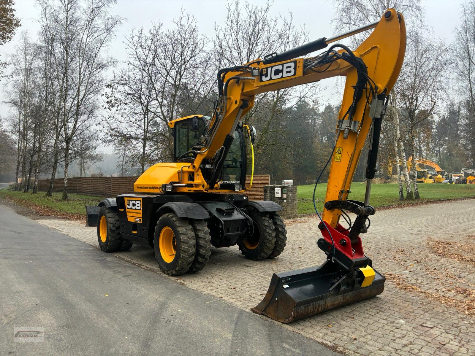 Mobilbagger Türe ait JCB HD 110 WT 4F, Gebrauchtmaschine içinde Deutsch - Goritz (resim 4)