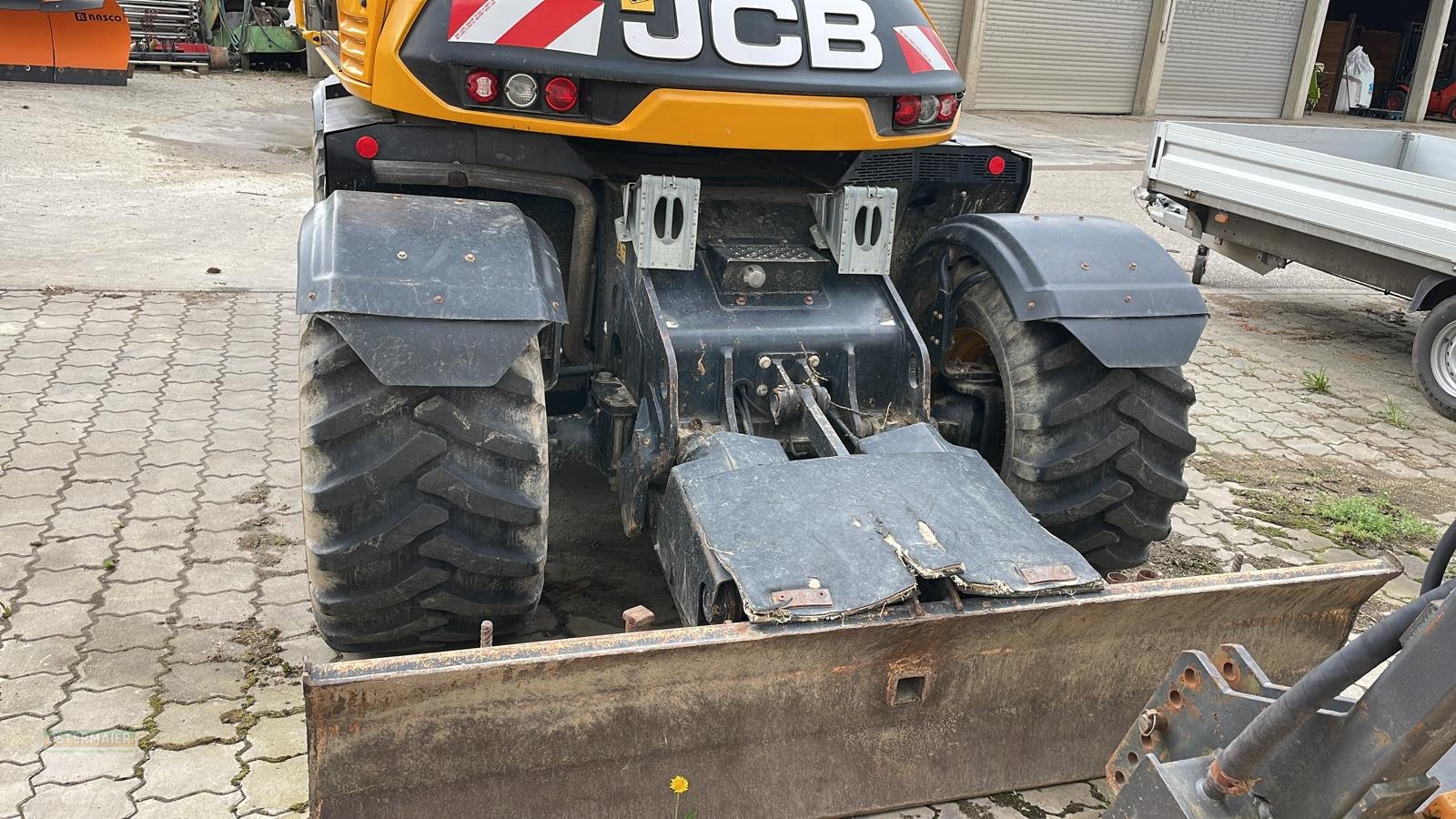 Mobilbagger des Typs JCB Hydradig 110W, Gebrauchtmaschine in Altötting (Bild 2)