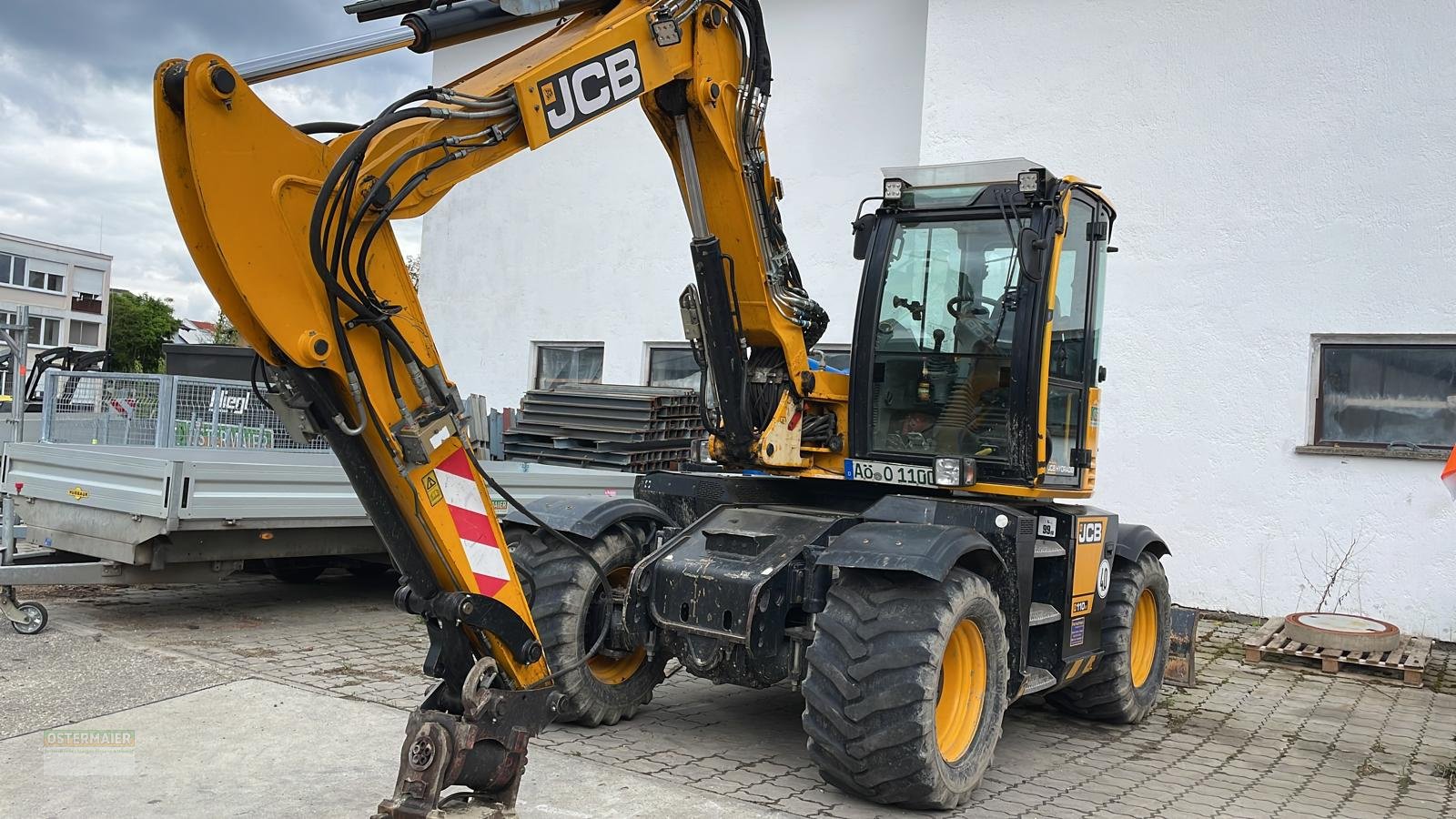 Mobilbagger Türe ait JCB Hydradig 110W, Gebrauchtmaschine içinde Altötting (resim 1)