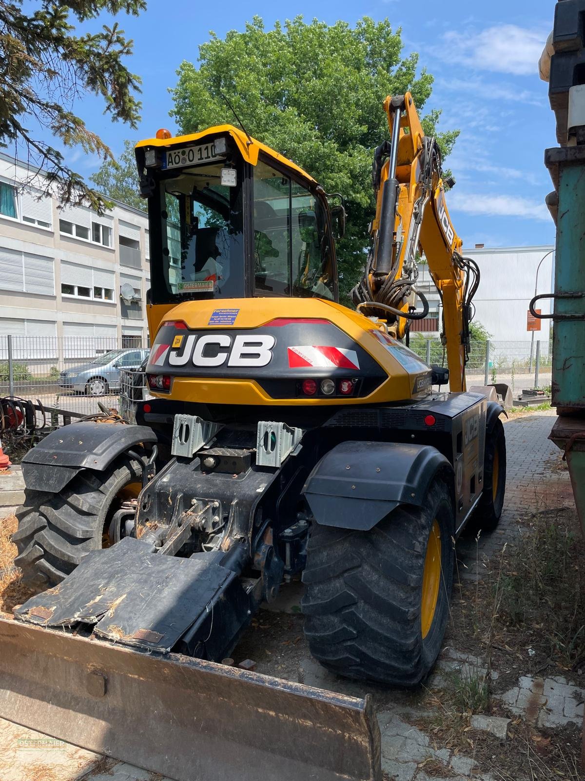 Mobilbagger du type JCB Hydradig 110W, Gebrauchtmaschine en Altötting (Photo 4)