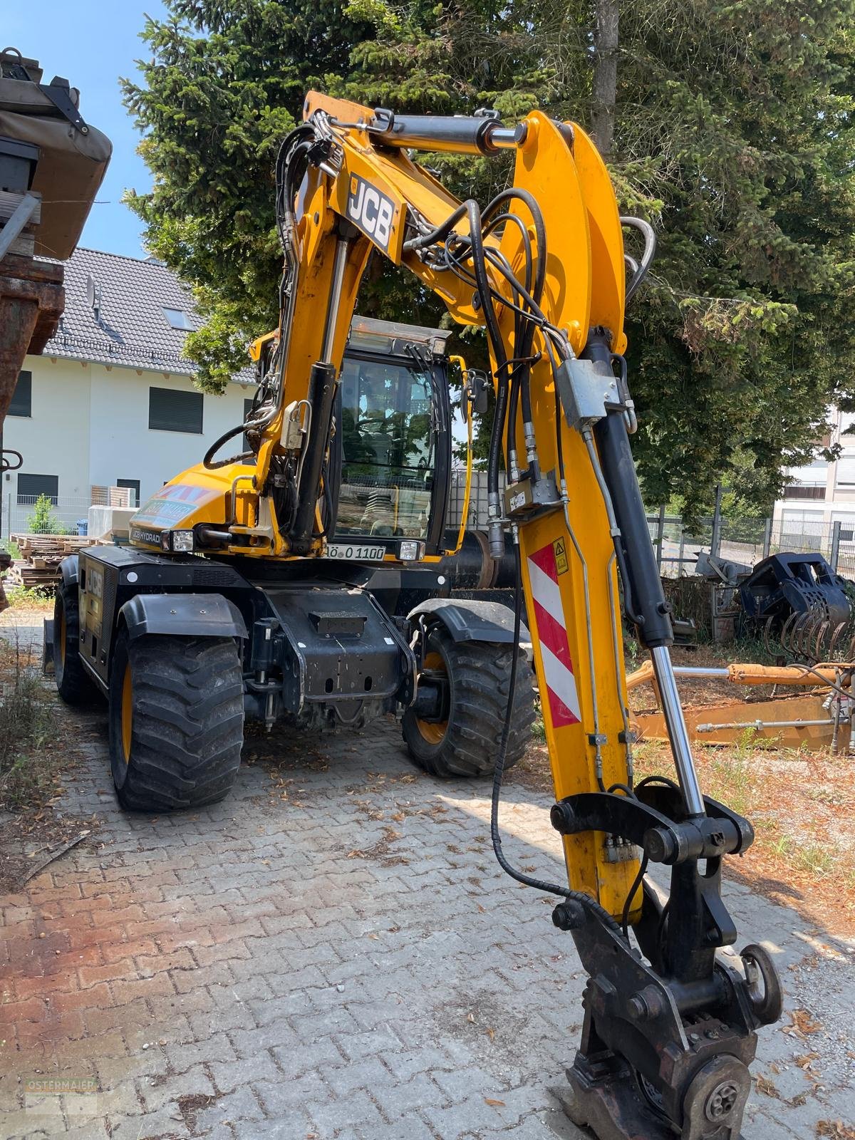 Mobilbagger del tipo JCB Hydradig 110W, Gebrauchtmaschine In Altötting (Immagine 11)