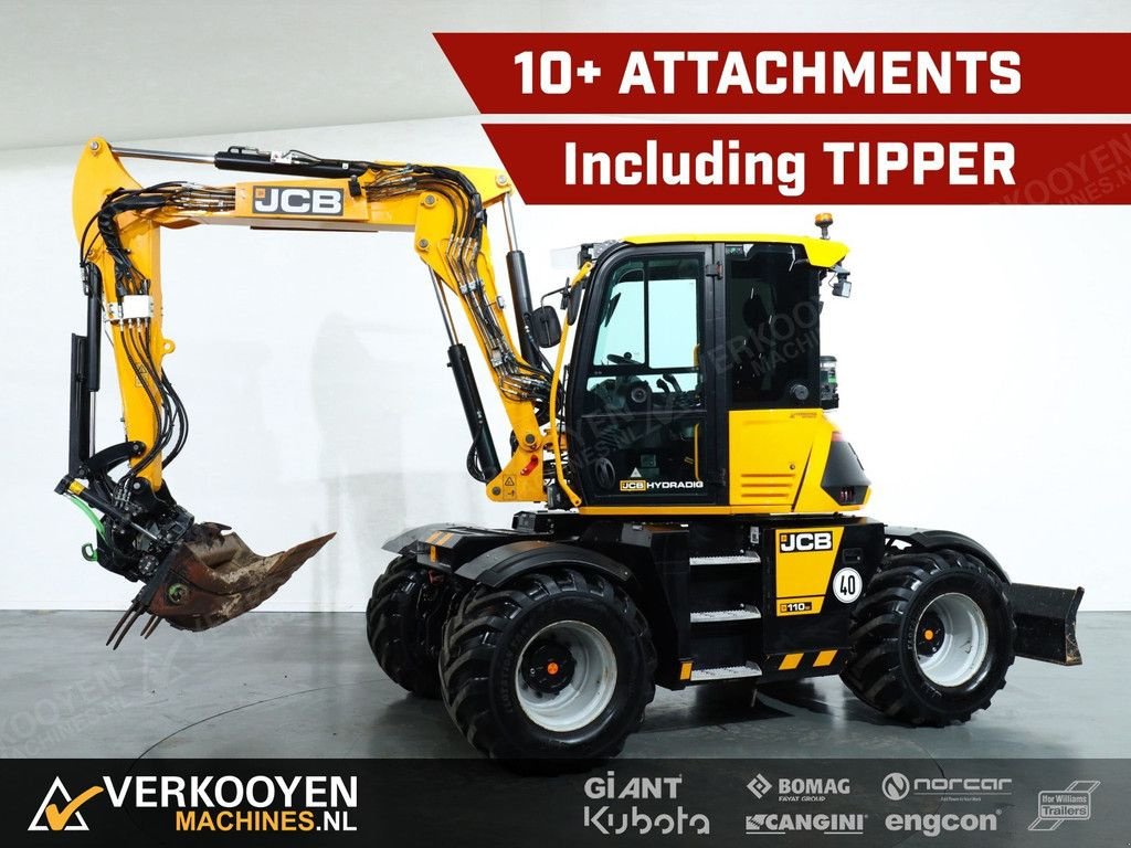 Mobilbagger typu JCB Hydradig 110WT SV Full options, Gebrauchtmaschine v Vessem (Obrázok 2)