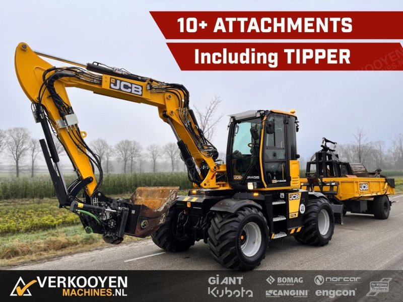 Mobilbagger typu JCB Hydradig 110WT SV Full options, Gebrauchtmaschine v Vessem