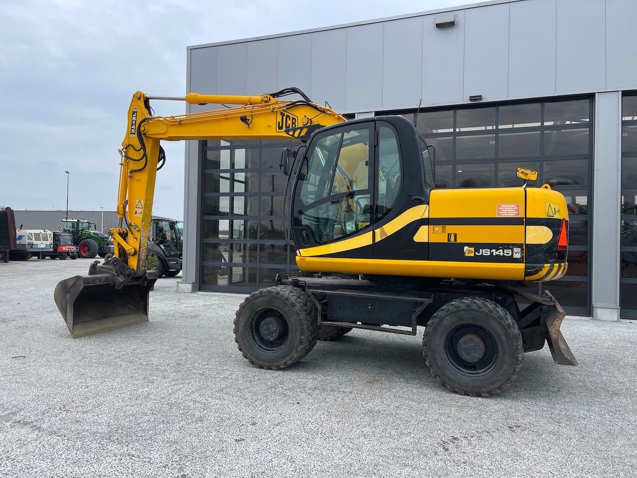 Mobilbagger Türe ait JCB JS 145 W, Gebrauchtmaschine içinde Holten (resim 2)