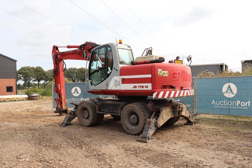 Mobilbagger des Typs JCB JS 175 W, Gebrauchtmaschine in Antwerpen (Bild 3)