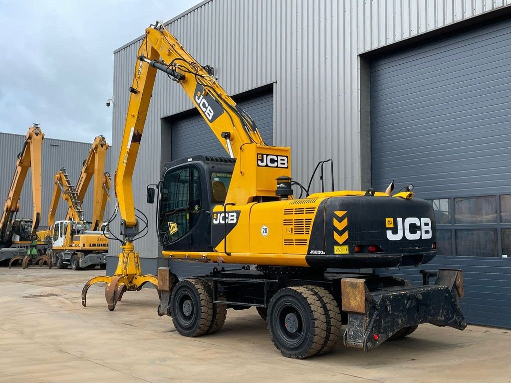 Mobilbagger a típus JCB JS200W Material Handler, Gebrauchtmaschine ekkor: Velddriel (Kép 3)