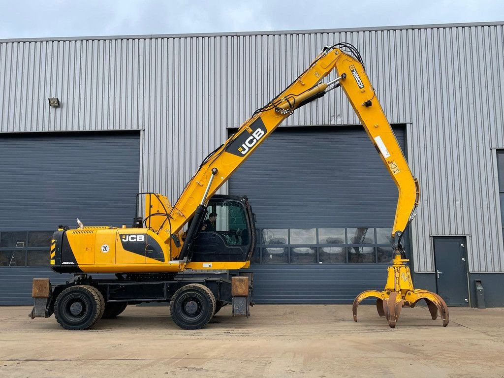 Mobilbagger tip JCB JS200W Material Handler, Gebrauchtmaschine in Velddriel (Poză 4)