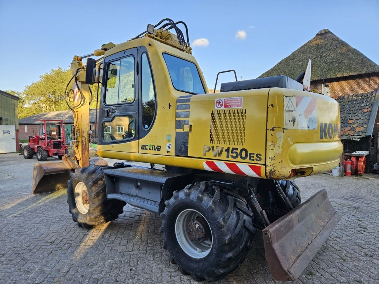 Mobilbagger типа Komatsu PW 150 es, Gebrauchtmaschine в Bergen op Zoom (Фотография 3)