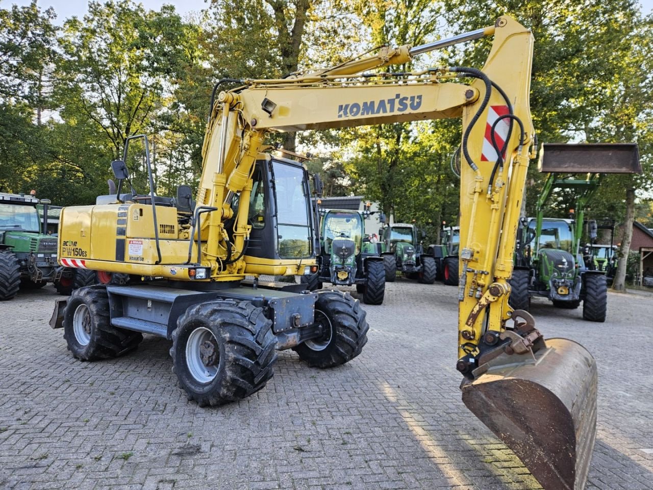 Mobilbagger типа Komatsu PW 150 es, Gebrauchtmaschine в Bergen op Zoom (Фотография 2)