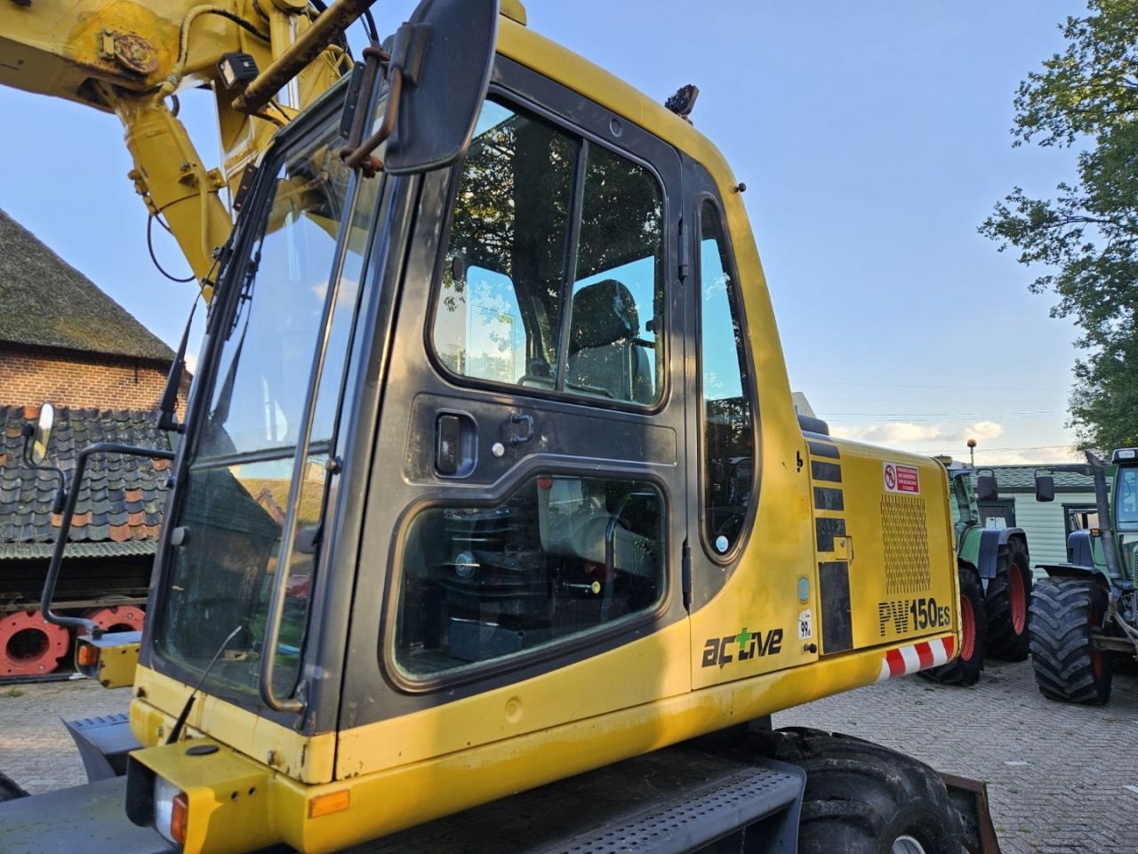 Mobilbagger Türe ait Komatsu PW 150 es, Gebrauchtmaschine içinde Bergen op Zoom (resim 9)