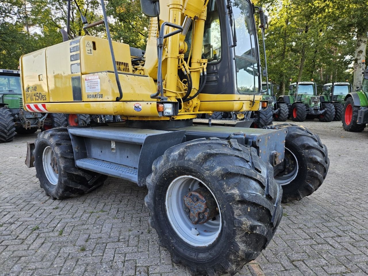 Mobilbagger of the type Komatsu PW 150 es, Gebrauchtmaschine in Bergen op Zoom (Picture 7)