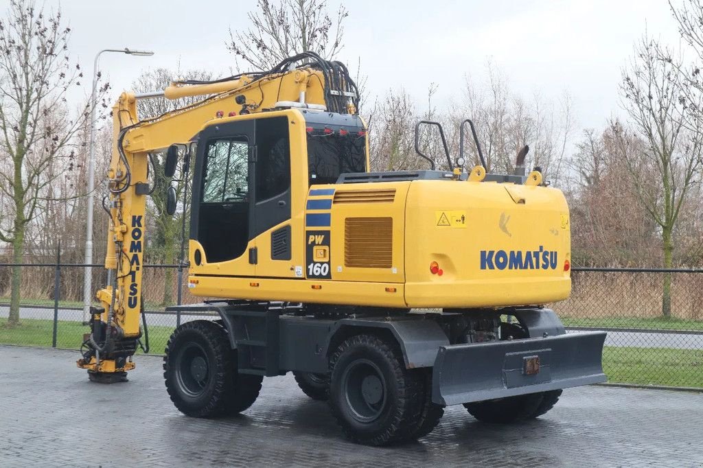 Mobilbagger του τύπου Komatsu PW 160-10 ROTOTILT NEW TIRES, Gebrauchtmaschine σε Marknesse (Φωτογραφία 3)