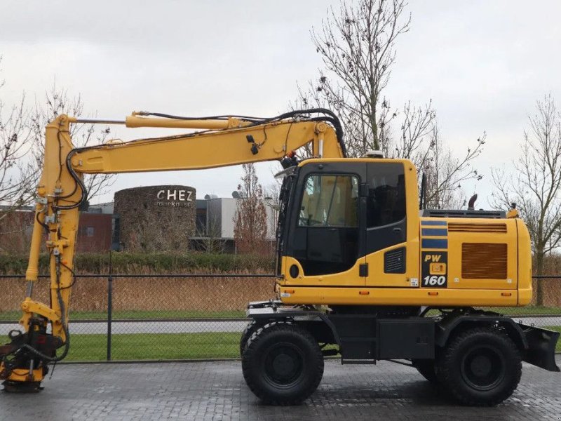 Mobilbagger a típus Komatsu PW 160-10 ROTOTILT NEW TIRES, Gebrauchtmaschine ekkor: Marknesse (Kép 1)