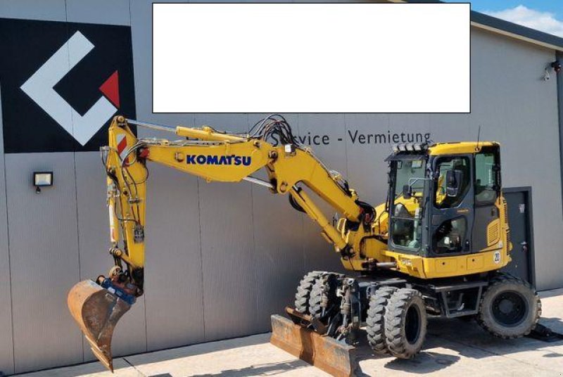 Mobilbagger типа Komatsu PW 98, Gebrauchtmaschine в Nürnberg (Фотография 7)