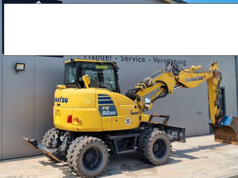 Mobilbagger Türe ait Komatsu PW 98, Gebrauchtmaschine içinde Nürnberg (resim 10)