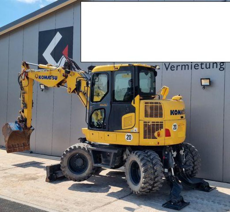 Mobilbagger typu Komatsu PW 98, Gebrauchtmaschine w Nürnberg (Zdjęcie 12)