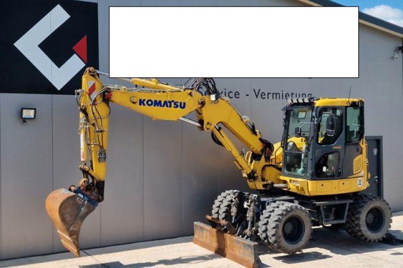 Mobilbagger des Typs Komatsu PW 98, Gebrauchtmaschine in Nürnberg (Bild 15)