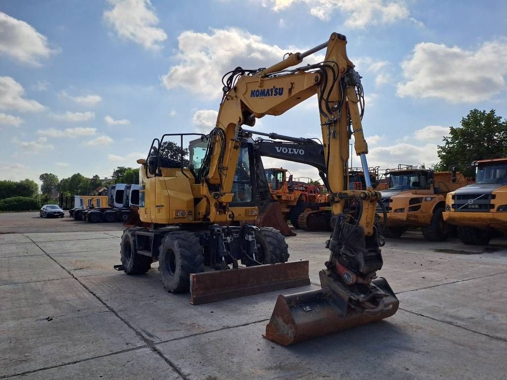 Mobilbagger typu Komatsu PW118MR-11 (ROTOTILT + 3 Buckets), Gebrauchtmaschine w Stabroek (Zdjęcie 7)