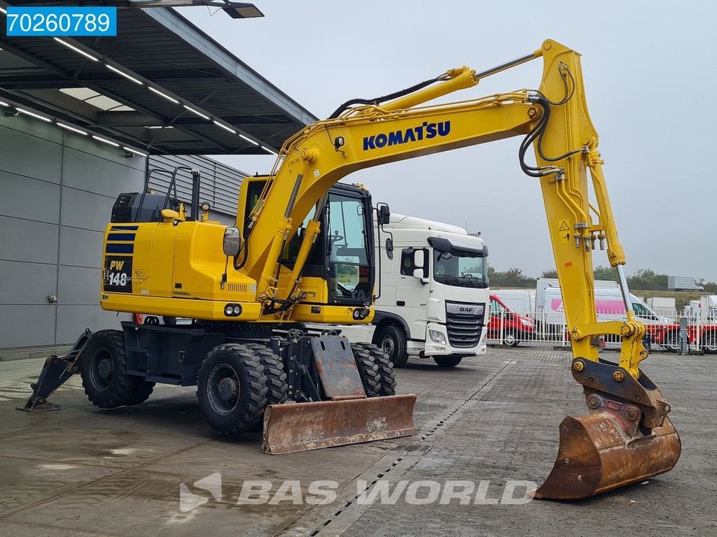 Mobilbagger Türe ait Komatsu PW148 -11, Gebrauchtmaschine içinde Veghel (resim 3)