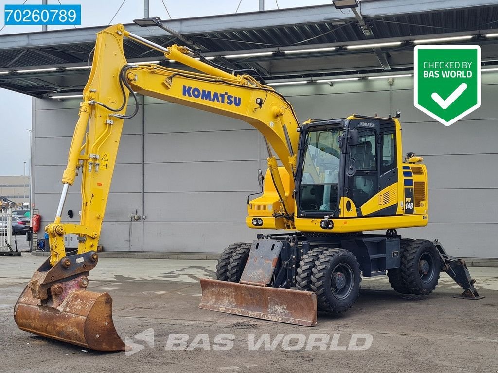 Mobilbagger del tipo Komatsu PW148 -11, Gebrauchtmaschine In Veghel (Immagine 1)