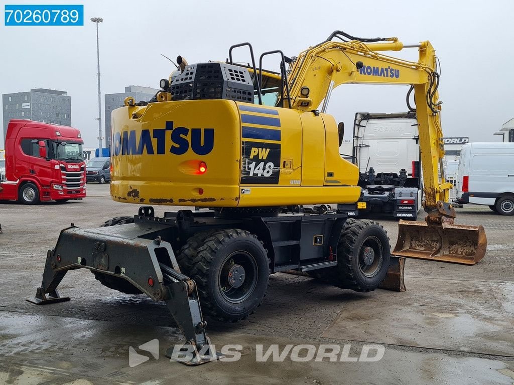 Mobilbagger del tipo Komatsu PW148 -11, Gebrauchtmaschine In Veghel (Immagine 7)