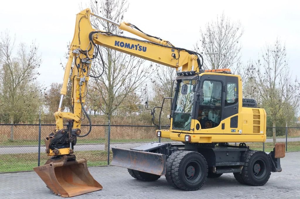 Mobilbagger типа Komatsu PW148 -8 ROTOTILT BUCKET TRAILER HYDRAULICS, Gebrauchtmaschine в Marknesse (Фотография 2)