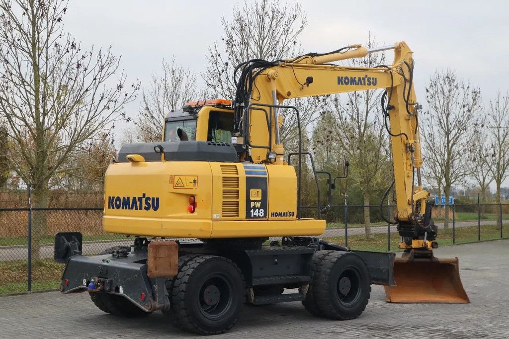 Mobilbagger des Typs Komatsu PW148 -8 ROTOTILT BUCKET TRAILER HYDRAULICS, Gebrauchtmaschine in Marknesse (Bild 7)