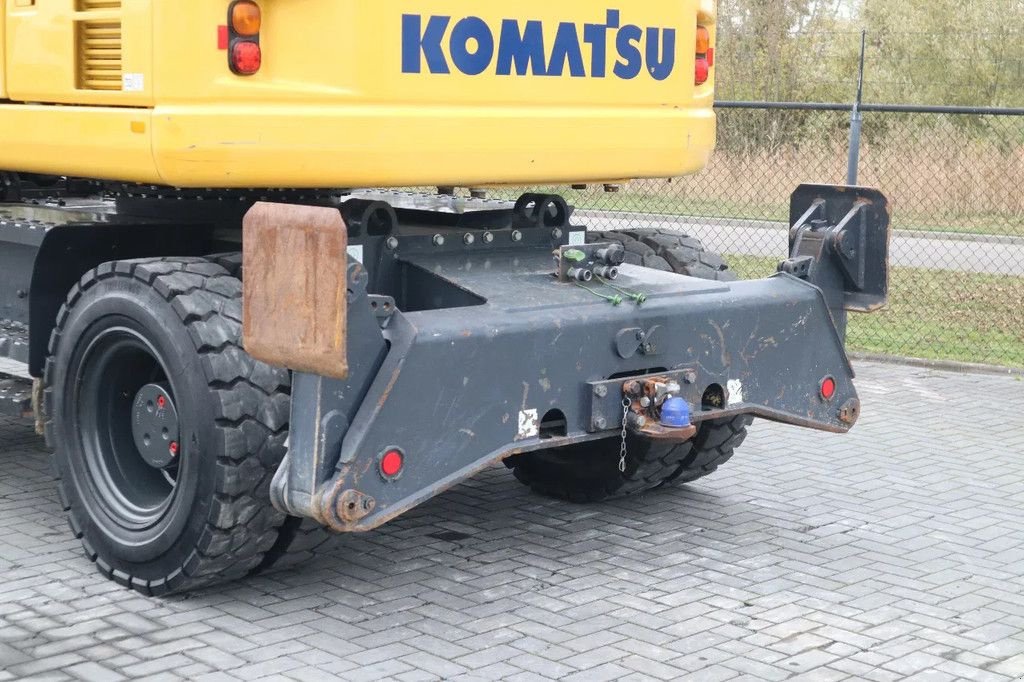 Mobilbagger des Typs Komatsu PW148 -8 ROTOTILT BUCKET TRAILER HYDRAULICS, Gebrauchtmaschine in Marknesse (Bild 9)