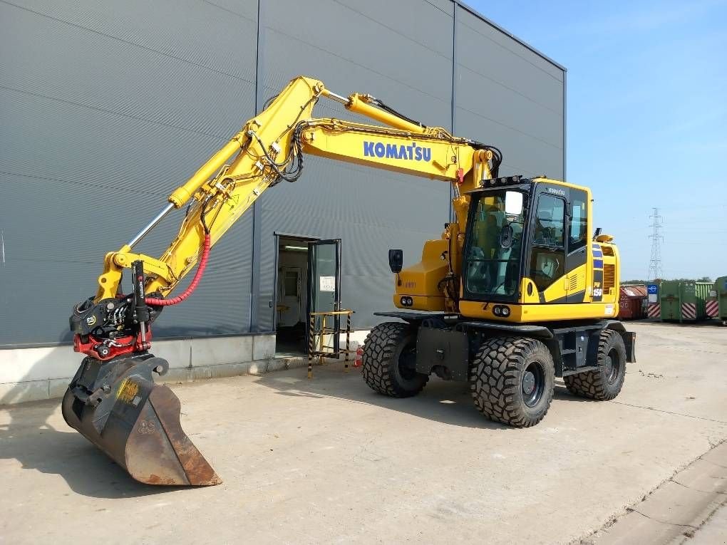 Mobilbagger Türe ait Komatsu PW158-11E0, Gebrauchtmaschine içinde Overijse (resim 2)