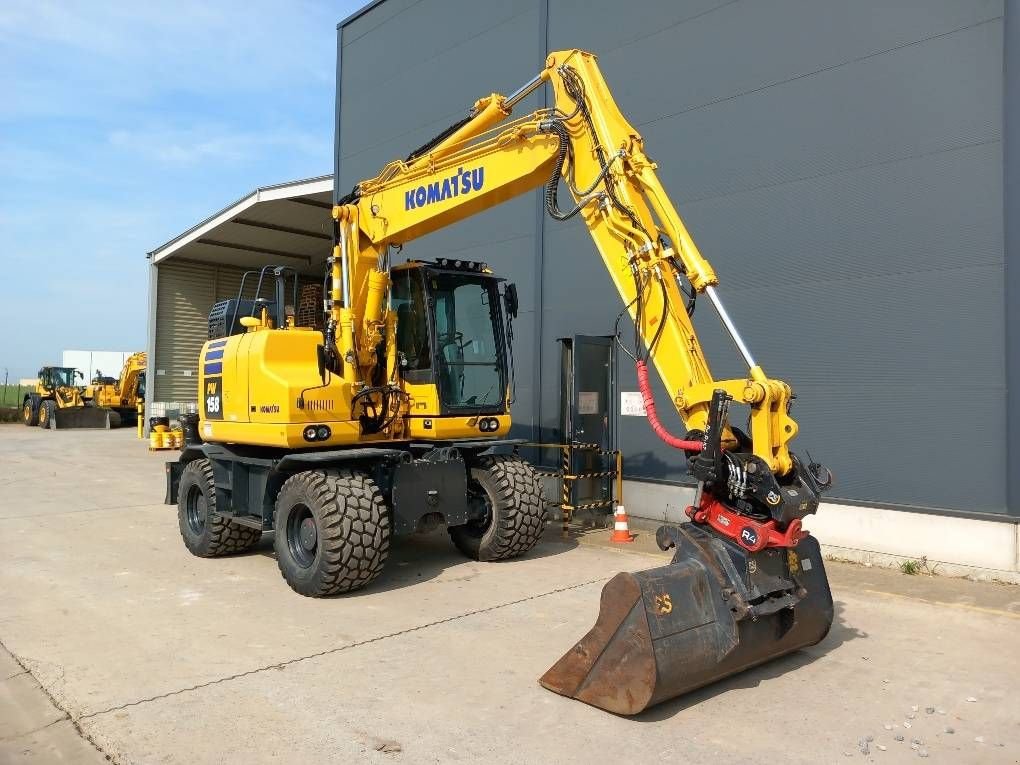 Mobilbagger Türe ait Komatsu PW158-11E0, Gebrauchtmaschine içinde Overijse (resim 1)