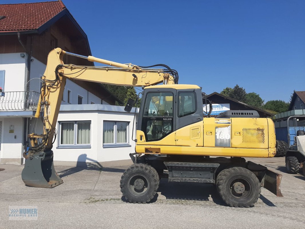 Mobilbagger del tipo Komatsu PW180-7, Gebrauchtmaschine en Vorchdorf (Imagen 2)