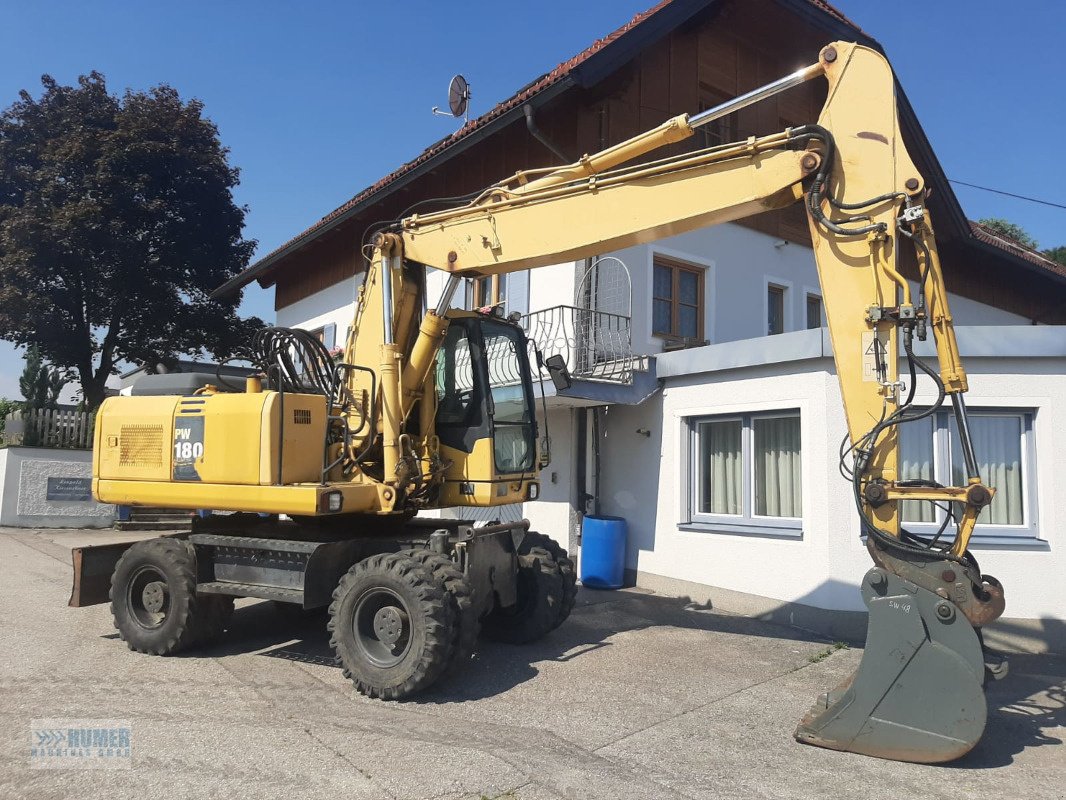 Mobilbagger of the type Komatsu PW180-7, Gebrauchtmaschine in Vorchdorf (Picture 3)