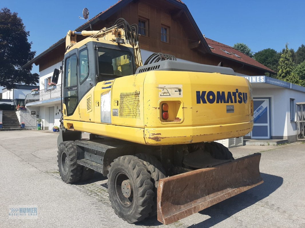 Mobilbagger a típus Komatsu PW180-7, Gebrauchtmaschine ekkor: Vorchdorf (Kép 4)