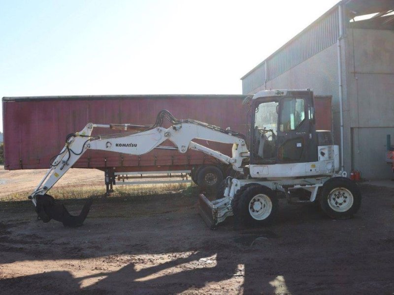 Mobilbagger Türe ait Komatsu PW98MR-6, Gebrauchtmaschine içinde Antwerpen (resim 1)