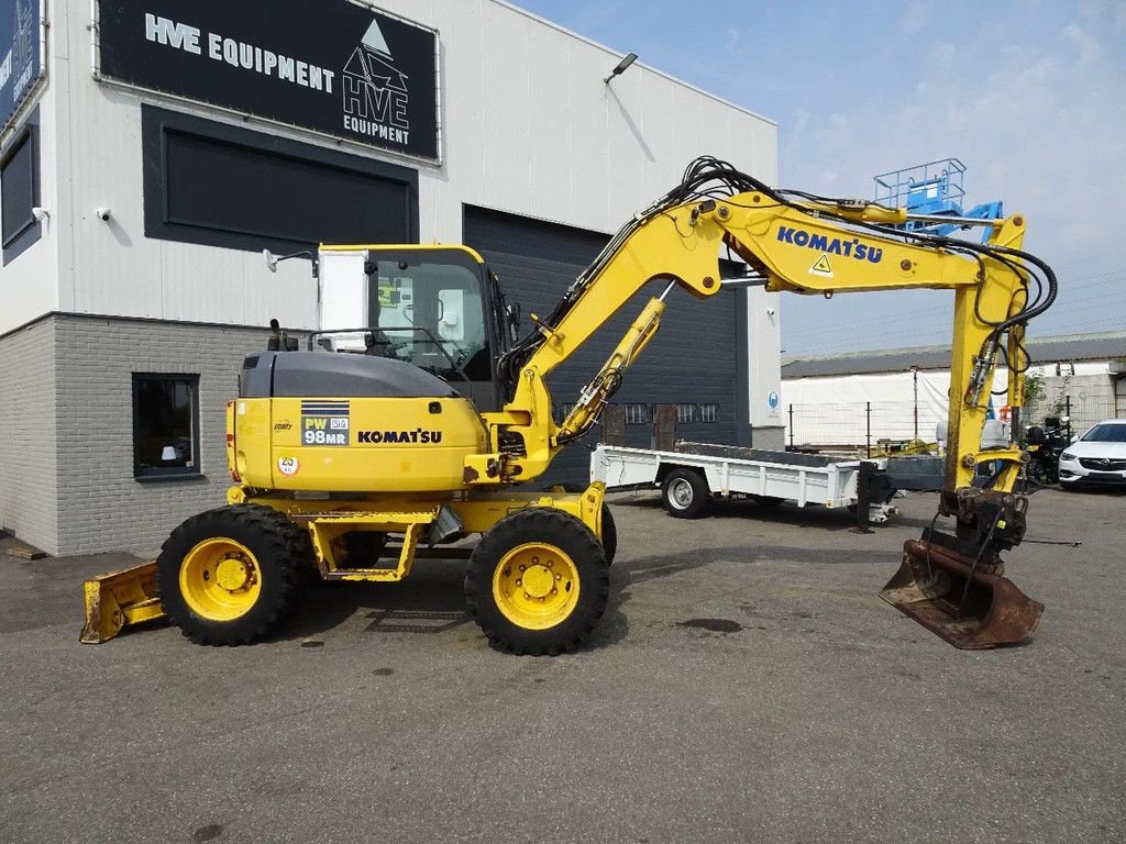 Mobilbagger tipa Komatsu PW98MR-6, Gebrauchtmaschine u Zutphen (Slika 7)