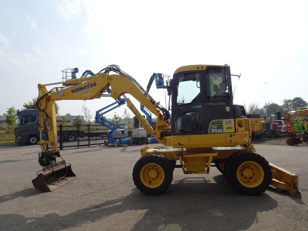 Mobilbagger tipa Komatsu PW98MR-6, Gebrauchtmaschine u Zutphen (Slika 8)