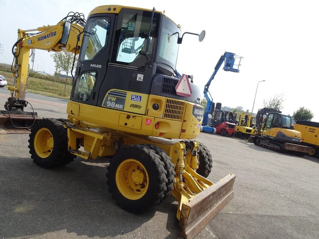 Mobilbagger tipa Komatsu PW98MR-6, Gebrauchtmaschine u Zutphen (Slika 4)