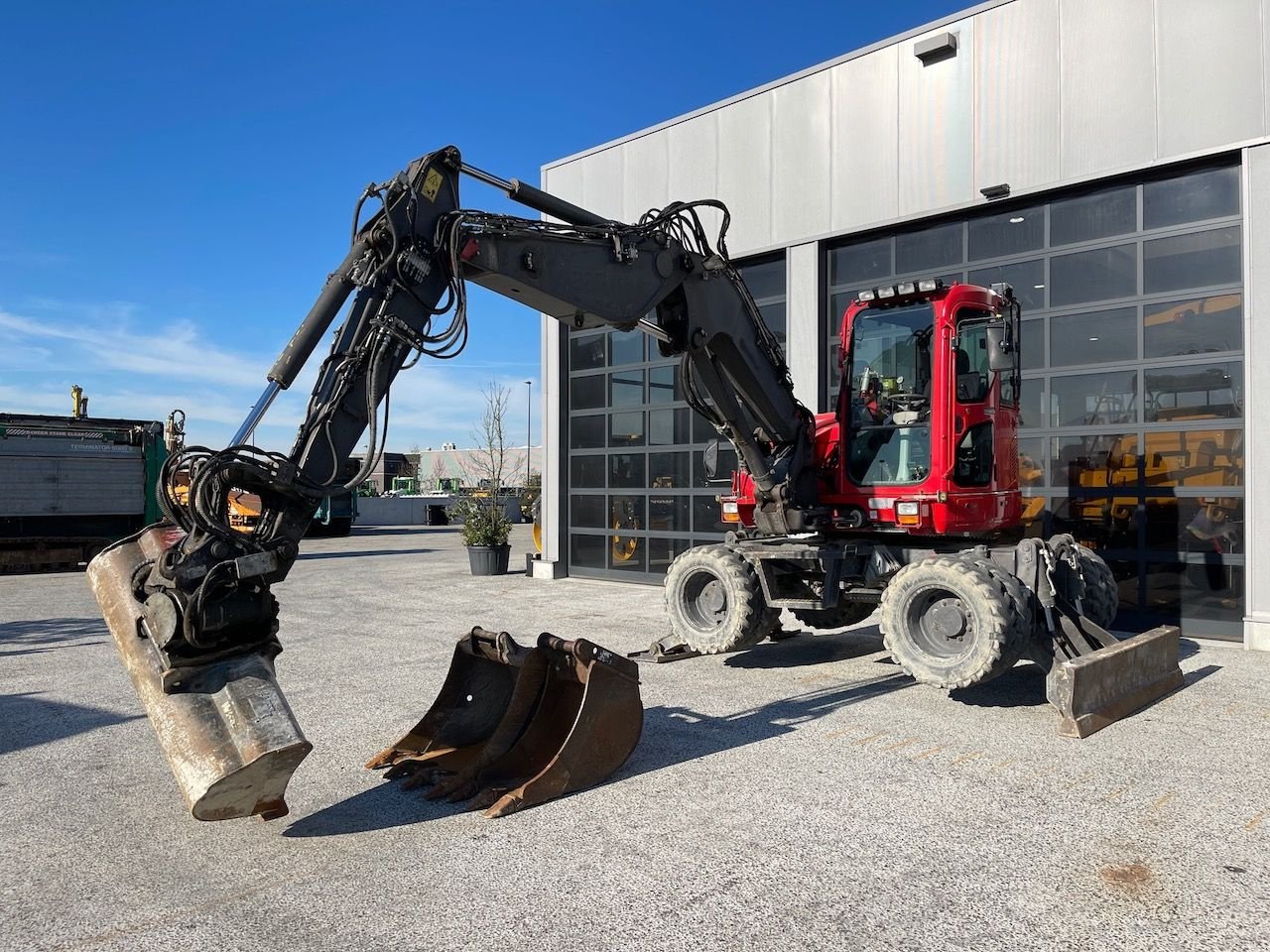 Mobilbagger des Typs Komatsu PW98MR-8, Gebrauchtmaschine in Holten (Bild 1)