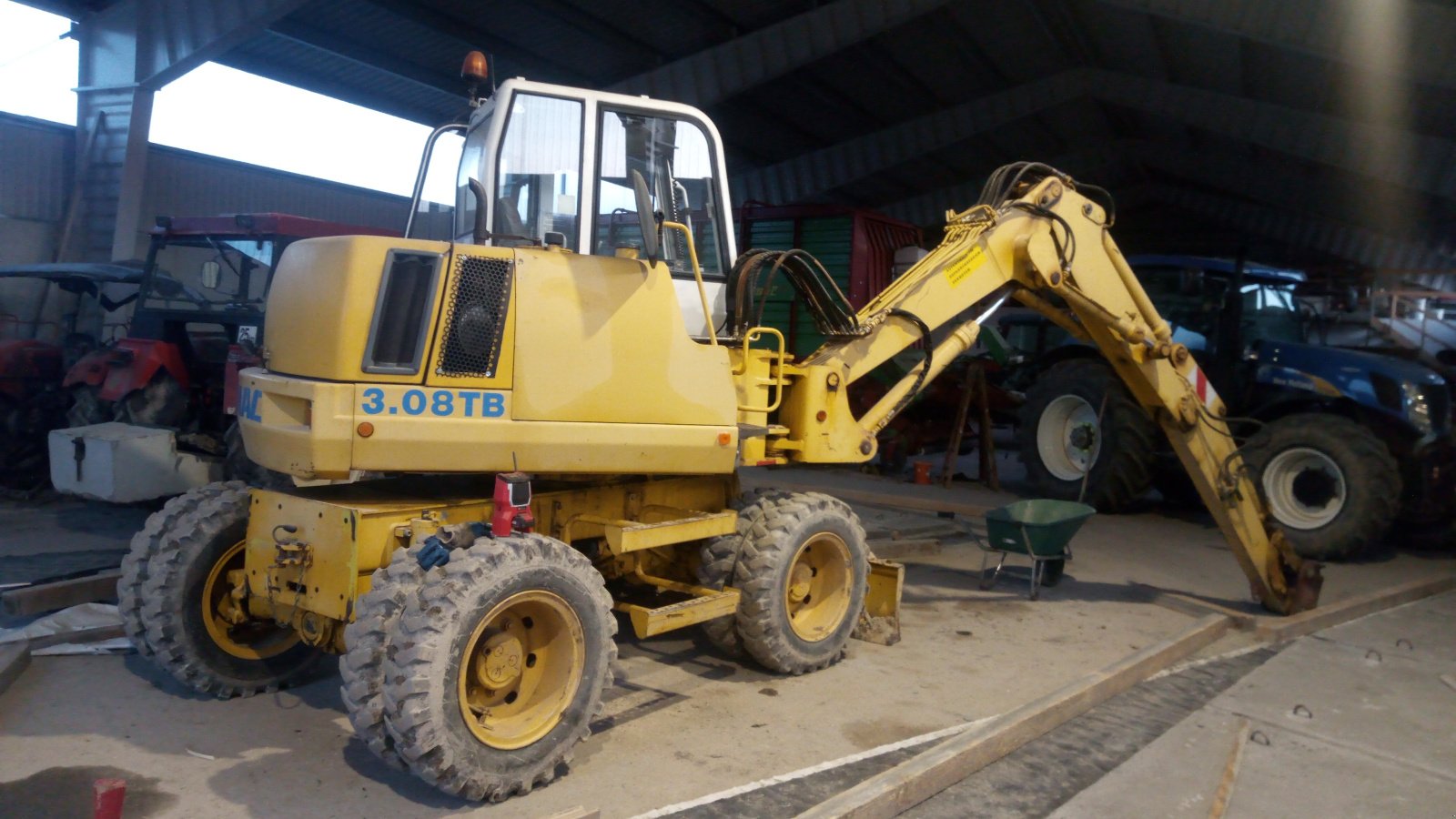 Mobilbagger del tipo Kramer Radbagger, Gebrauchtmaschine en Heinrichs (Imagen 3)