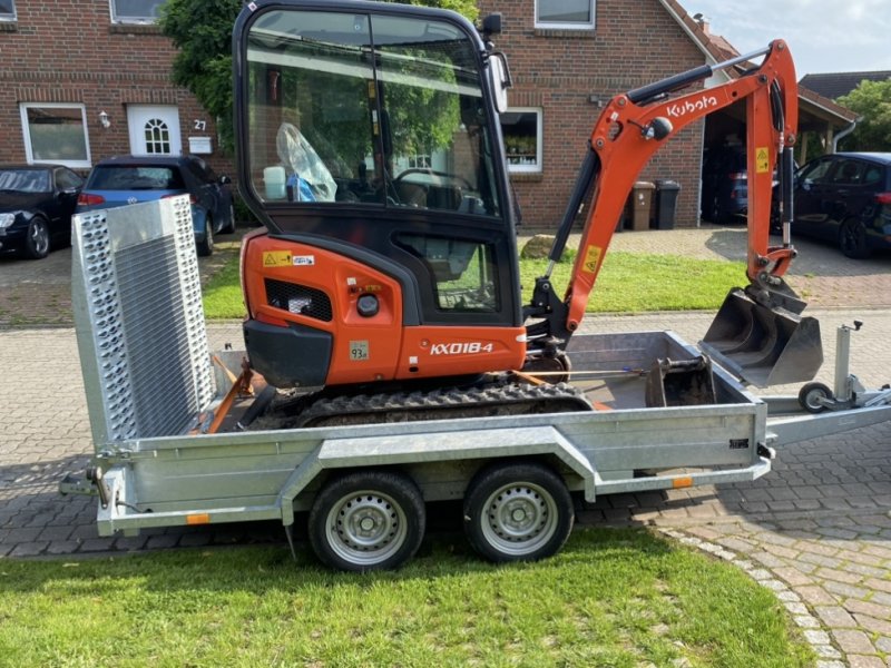 Mobilbagger del tipo Kubota KX 018-4, Gebrauchtmaschine en Drochtersen (Imagen 1)