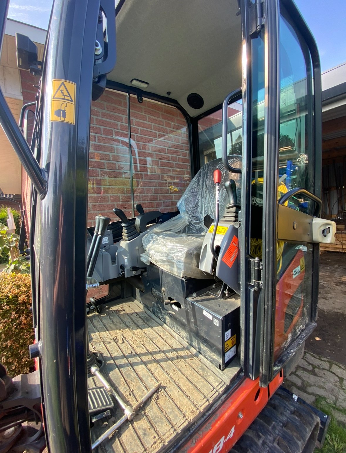 Mobilbagger des Typs Kubota KX 018-4, Gebrauchtmaschine in Drochtersen (Bild 2)