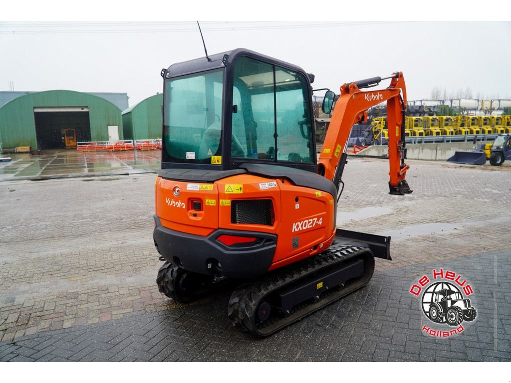 Mobilbagger типа Kubota KX027-4GL, Gebrauchtmaschine в MIJNSHEERENLAND (Фотография 4)