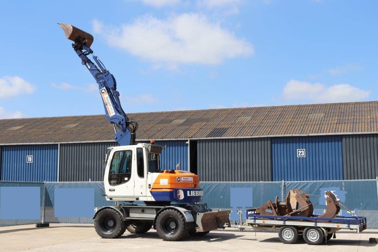 Mobilbagger des Typs Liebherr 309, Gebrauchtmaschine in Hoek (Bild 5)